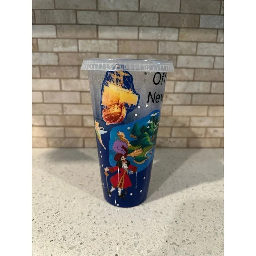 Peter Pan‎ handmade Starbucks tumbler